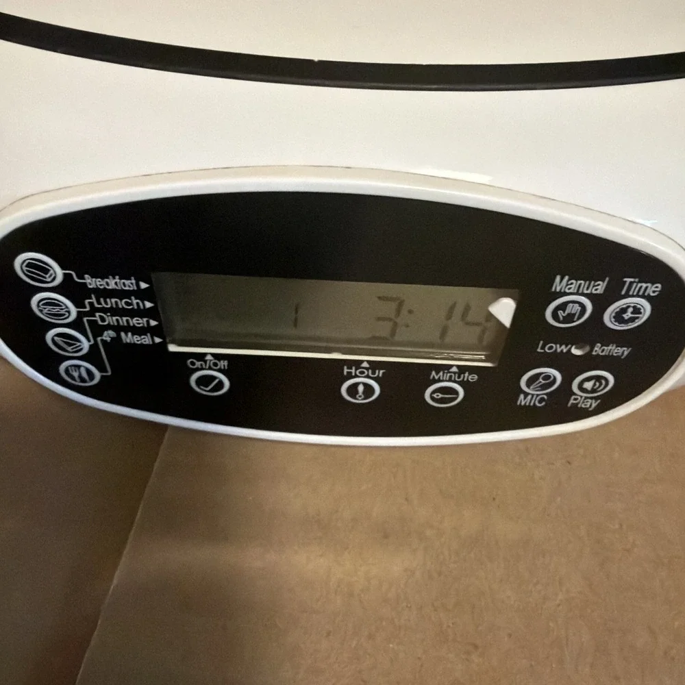 TD DESIGN Automatic Pet Feeder Dry and Wet Food Dispenser Programmable READ
